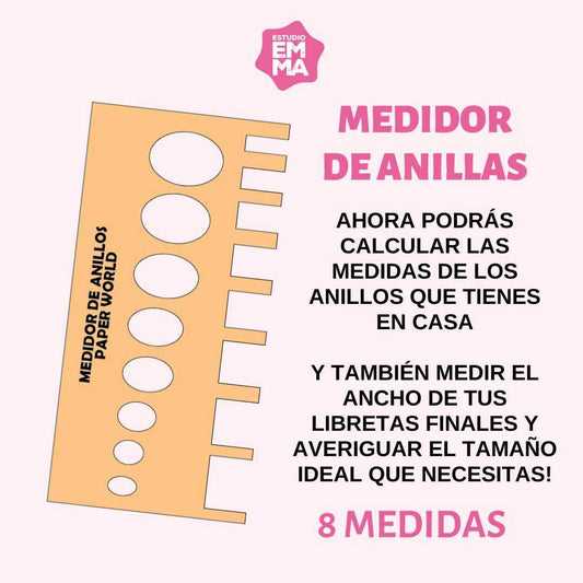 MEDIDOR DE ANILLOS MDF 4MM